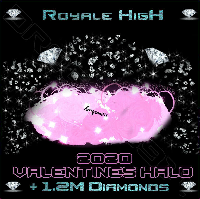Roblox Royale High 🦋 2020 Valentines Halo + 1.2m Diamonds 🦋 Cheapest Price!!!