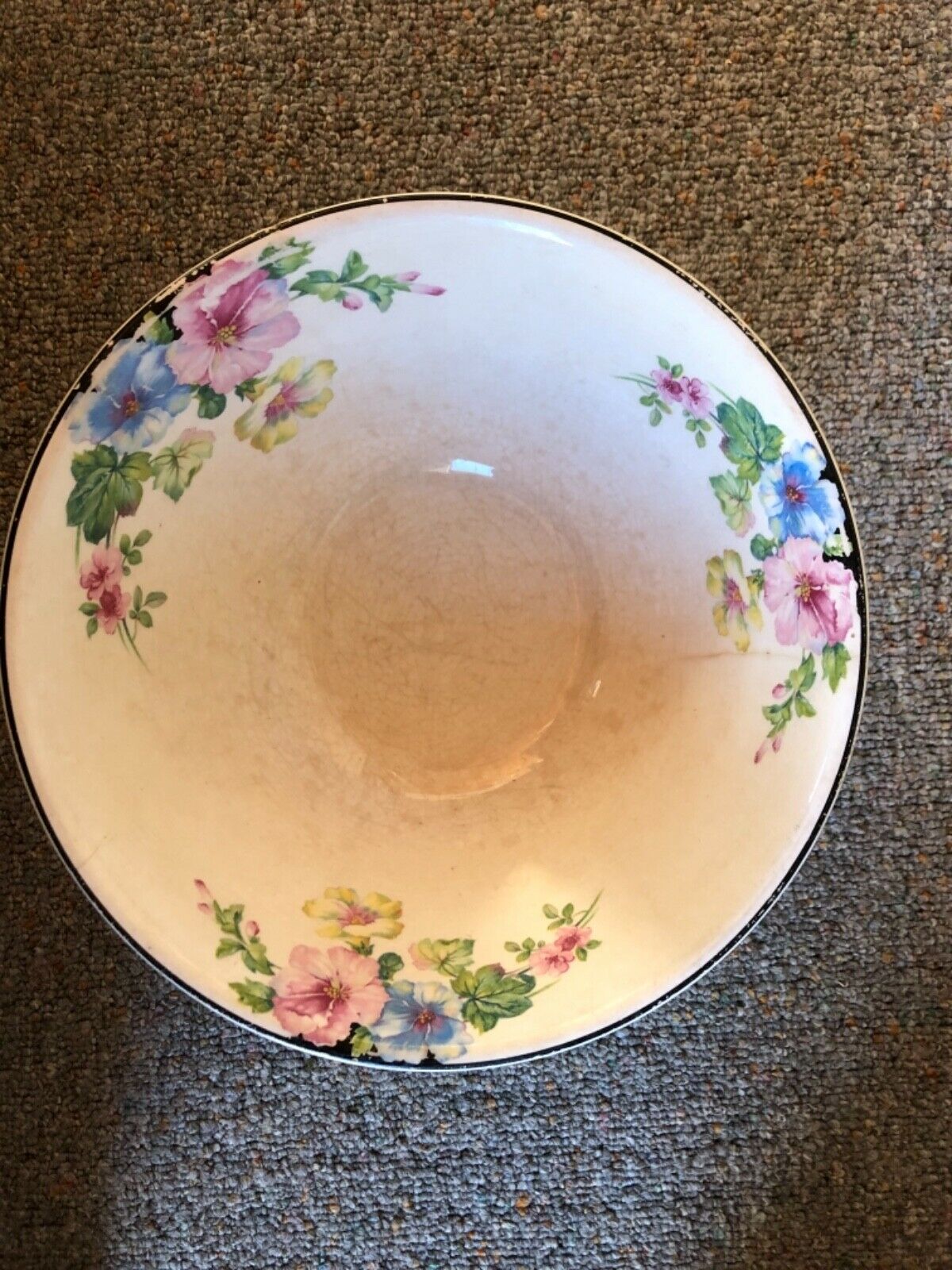 Vintage Collectable Harker Hotoven Chinaware 2 Mixing Serving Bowl